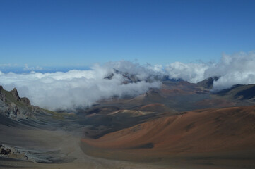 Haleakalā Caldera: A Sea of Clouds