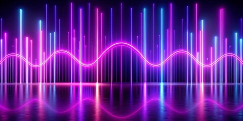 Neon Lights Abstract