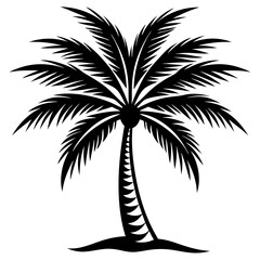black and white tree
