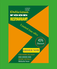 Food Restaurant Flyer Design
