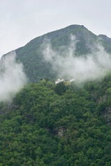 A farm in the mountains of western Norway.
