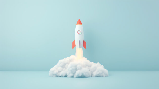 Startup launching a crowdfunding campaign for platform development, fundraising, crowdfunding