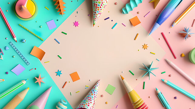 Festlicher Schulanfang Banner, Schulstart