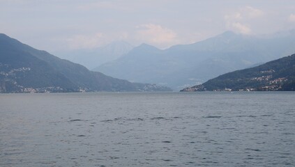 Lake Como in the northern Italy.