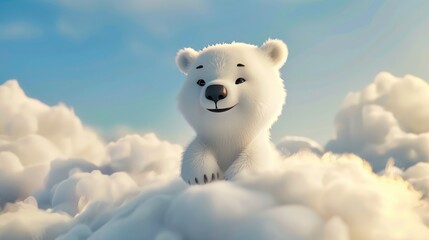 Animated character image of image of cute character rendered image of generate a cinematic photo realistic whimsical and enchanting description for an illustration of a beautiful