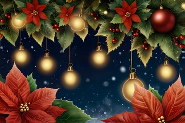 Beautiful Christmas Wallpaper Background: Perfect for Holiday Cards