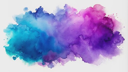 Abstract Watercolor Background Blue and Purple Splashes, Watercolor Painting, Abstract Art, Blue Purple , watercolor, abstract, background