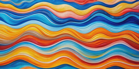 Abstract Watercolor Waves, Colorful Swirls, Fluid Art, Abstract Design, Abstract Background, Watercolor, Waves
