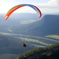 Paragliding Excitement: Gliding Over Landscapes captures the thrill of soaring through the sky,offering a bird’s-eye view breathtaking scenery. It explores the techniques,equipment,and safety measures