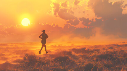 Obraz premium Ultra-Marathon Running Endurance Beyond Limits delves into the grueling world ultra-marathons,where athletes push their physical mental limits over extreme distances. It explores the rigorous training