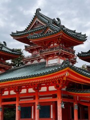 Fototapeta premium Heian Shrine in Kyoto, Japan.