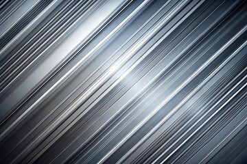 Obraz premium Abstract background. Trendy business website template with copy space. Nice silver texture with silver transparent stripes. Raster image. Smooth lines, circles gray