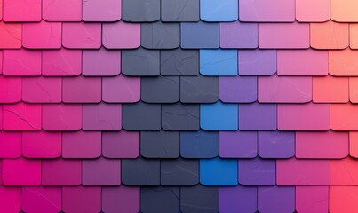 Colorful Roof Tiles
