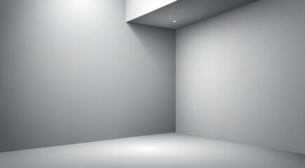 empty room with wall