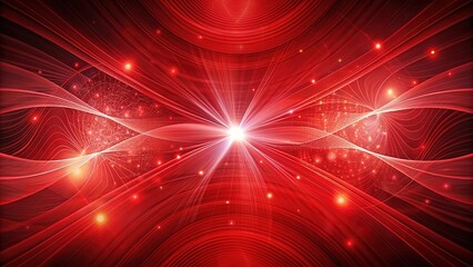 Naklejka premium Abstract background. Trendy business website template with copy space. Nice red texture with red transparent stripes. Raster image. Smooth lines, circles