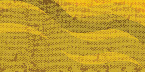 Abstract circles yellow background. Can be used for posters, placards, brochures, banners, web pages, headers. vektor