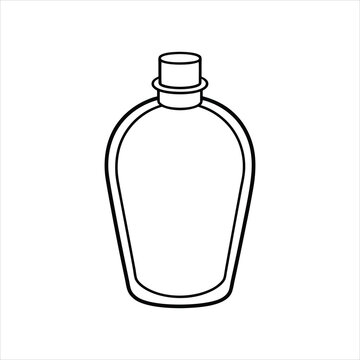 recommend clip art: Lotion line art vector