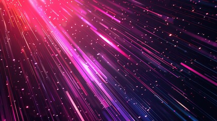 Obraz premium Abstract futuristic background with glowing light effect.Vector illustration AI generated