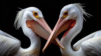 The beautiful Pelicans in the centre of London