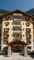 Fototapeta premium South Tyrol hotel