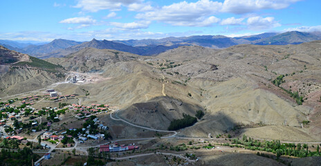 Keci Castle in Gumushane, Turkey.
