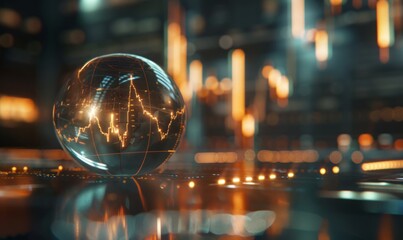 Economic forecast chart