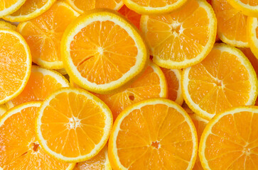 Background from sweet orange fruits