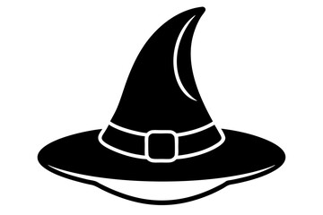 Download Vector Line Art Halloween Hat Icon - Free Halloween Vector Graphics