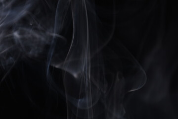 White smoke on a dark background, abstract, silver fog, minimalism, line of light