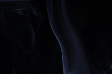 White smoke on a dark background, abstract, silver fog, minimalism, line of light