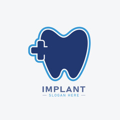 Fototapeta premium Awesome Dental Clinic Logo Template. Concept of the Dentist Logo