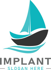  Ocean dental Logo Design. Creative Dentist Logo
