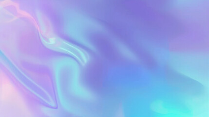 abstract background with waves in shimmering blue, white and purple