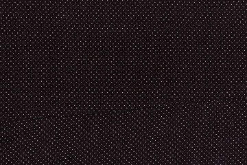 black and white polka dot fabric texture background