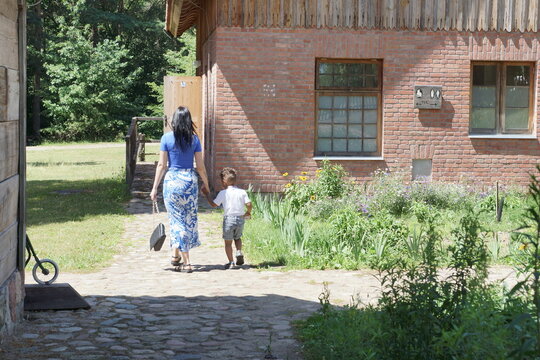 Mama i dziecko.