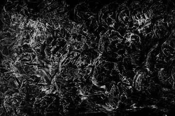 Shaving foam, lather isolated on black, with clipping path, texture and background	