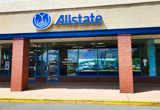 Allstate Insurance Agency, Manassas, Virginia, USA