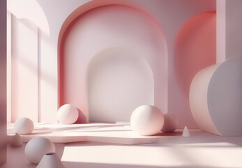 Fototapeta premium interior of a room