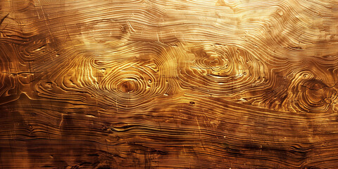 Golden wood surface texture pattern. Yellow gold and brown wood texture background. Luxury risch...