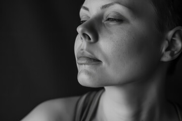 Power portraits of cancer patient. Oncology. Breast cancer. Chemotherapy