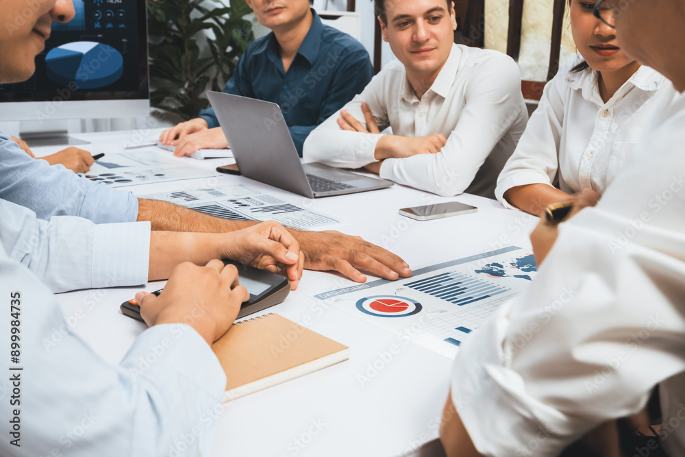 Aufkleber diverse corporate audit team or company bookkeeper and accountant consultant calculate account expen
