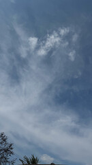 clouds over the land