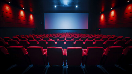 empty cinema theater hall