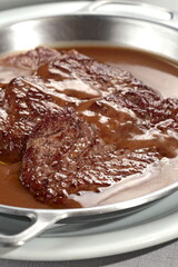 Filet mignon with Marsala sauce