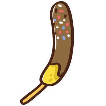 Chocolate Dipped Banana