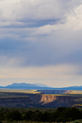 landscape view of canyons and sky