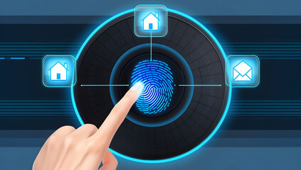 Fingerprint Authentication for Home Access and Email Security