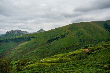 Obraz premium Views of deep Cantabria, Pasiego Valleys, Spain