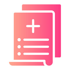 Obraz premium recipe gradient icon