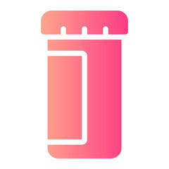 pills bottle gradient icon
